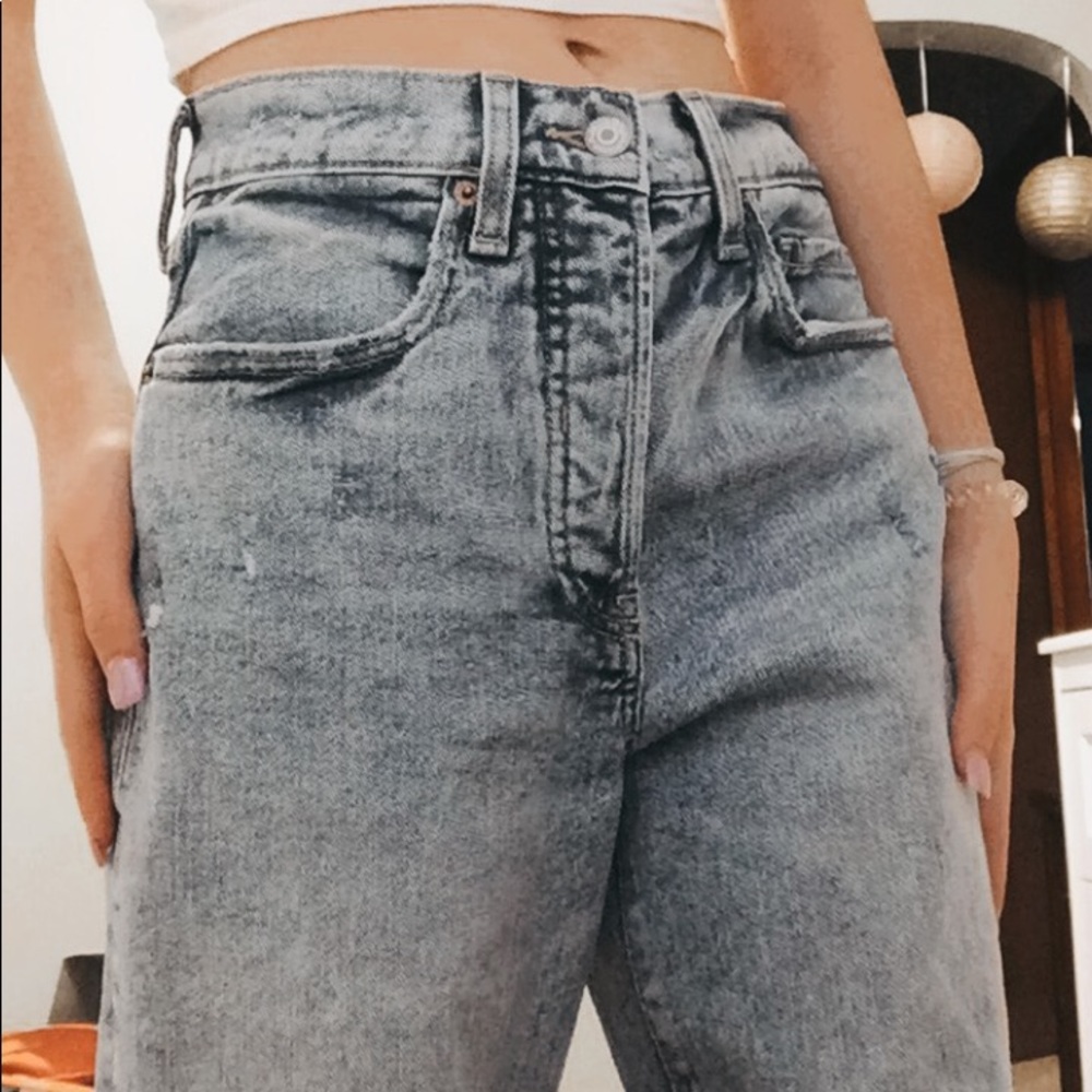 old navy straight jeans